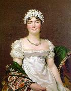 Jacques-Louis  David Portrait of Countess Daru painting